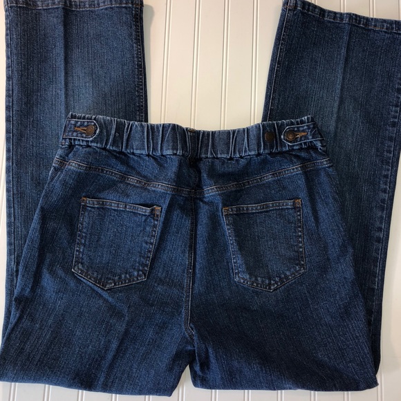 New Additions maternity ladies size Large jeans - Picture 2 of 4